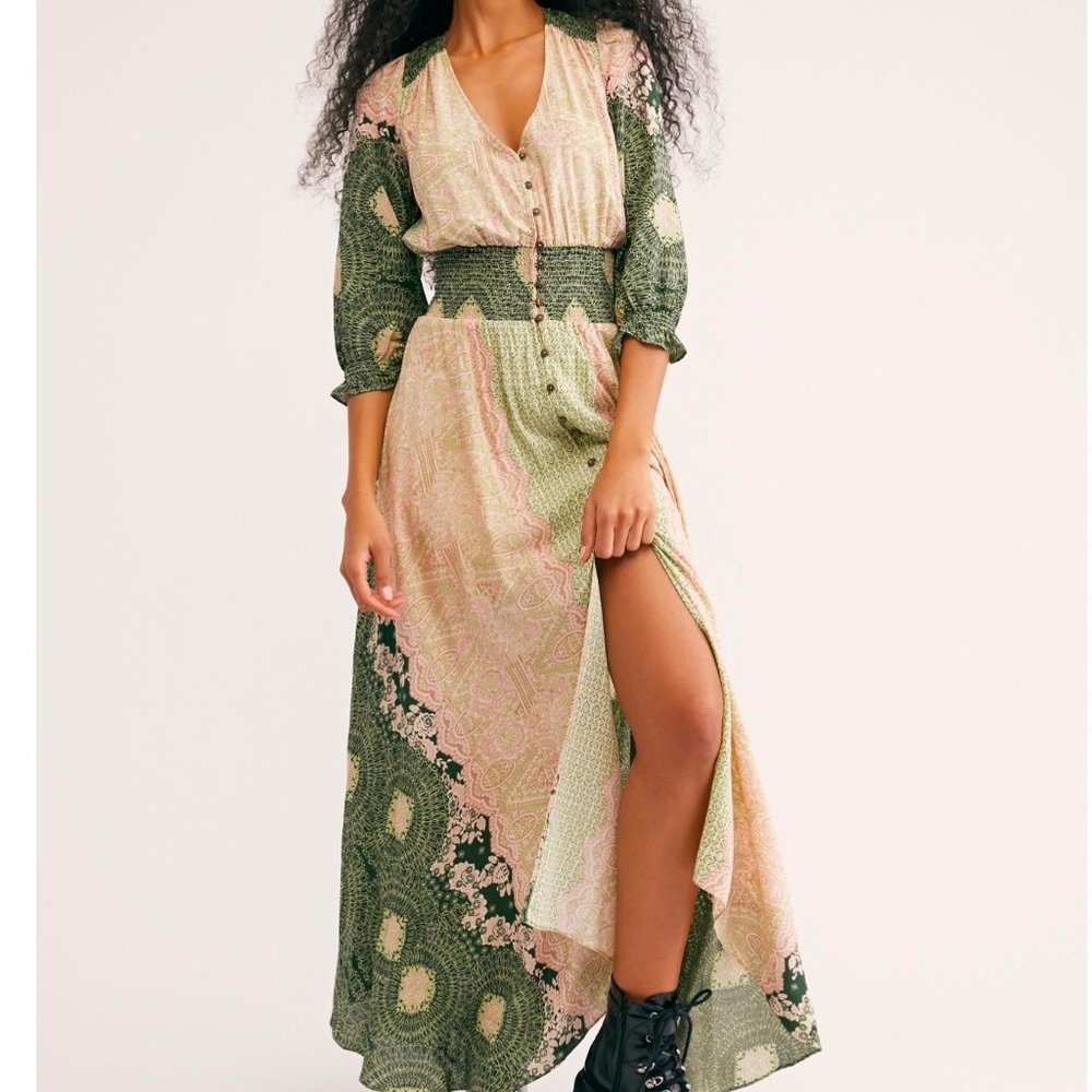 Free People Mexicali Rose Maxi Dress